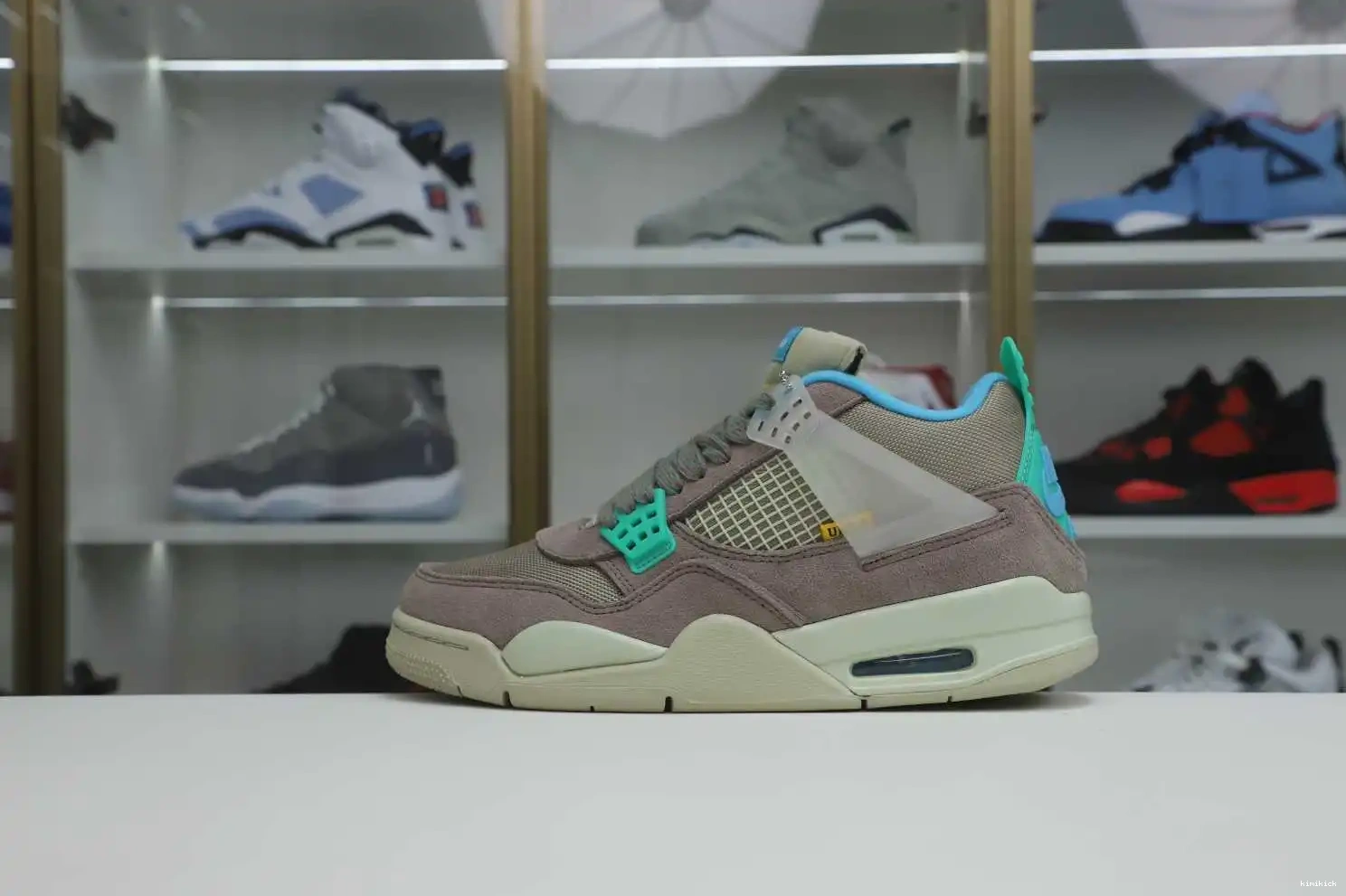 RETRO 'TAUPE Kimikick LA UNION X AIR HAZE' 4 JORDAN 0519